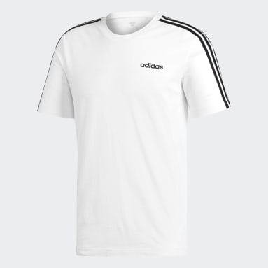 T-shirt Essentials 3-Stripes blanc Hommes Essentials