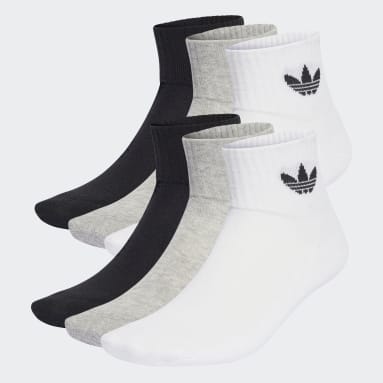 Originals White Mid Ankle Socks 6 Pairs