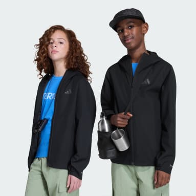 Detská nepremokavá bunda Terrex Kids Multi 2 Layer CLIMAPROOF