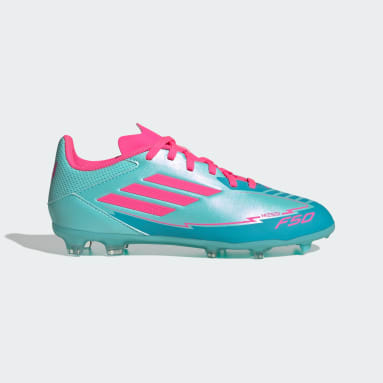 Chuteira F50 League Messi Firm/Multi-Ground Infantil