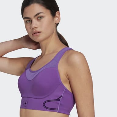 Purple Butterfly Sports Bra