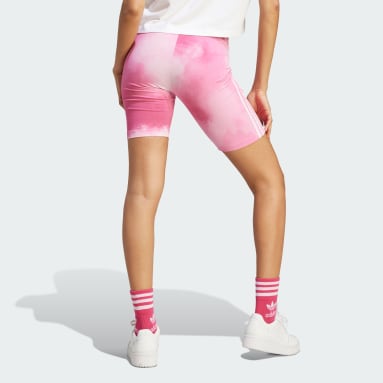 Frauen Originals Color Fade Tight Shorts Rosa