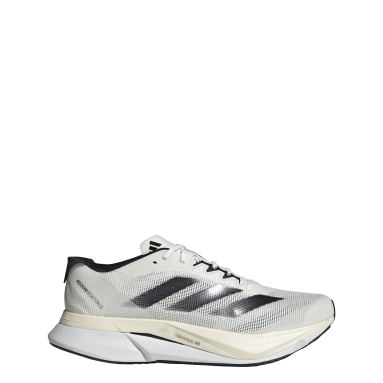 Men Running White Adizero Boston 12 Shoes