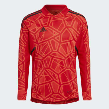 Kinder Fußball Condivo 22 Long Sleeve Torwarttrikot Rot