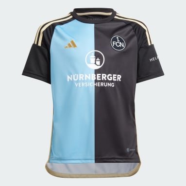 Camiseta tercera equipación FC Nürnberg 23/24 Negro Niño Fútbol