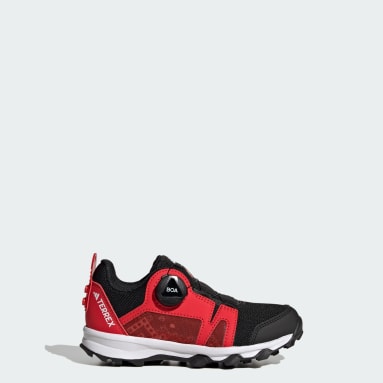 Kids TERREX Red adidas Terrex Agravic x LEGO® BOA Trail Running Shoes