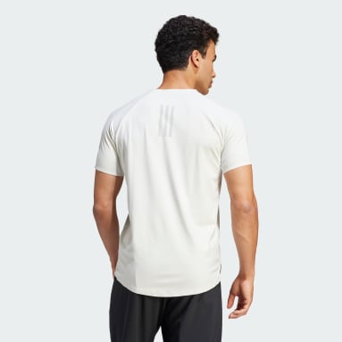 Mens grey adidas t shirt best sale