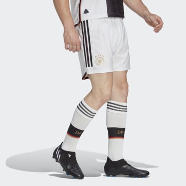 Men Football White Germany 22 Home Authentic Shorts