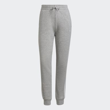 Pantalon Essentials Fleece 3-Stripes gris Femmes Sportswear