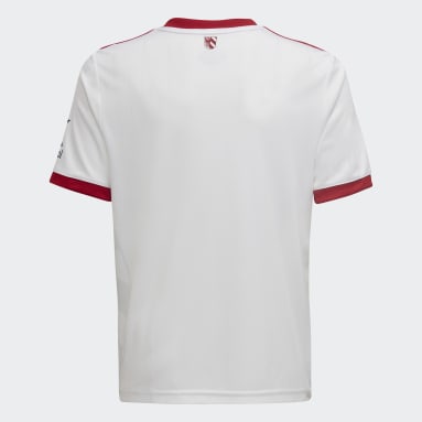 Camiseta segunda equipación 1. FC Nürnberg 21/22 Blanco Niño Fútbol