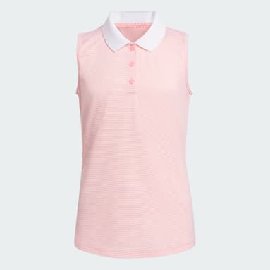 Ottoman Striped Sleeveless Polo Shirt