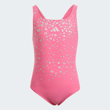 Maillot de bain dos en V scintillant Enfants