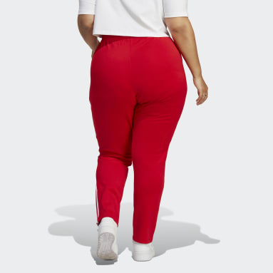 Γυναίκες Originals Κόκκινο Adicolor SST Track Pants (Plus Size)