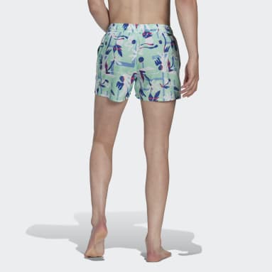 Calções de Natação Curtos Seasonal CLX Turquesa Homem Sportswear