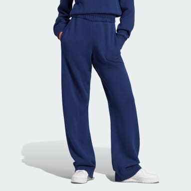 Blue adidas Women's Blue Version Essentials Pants