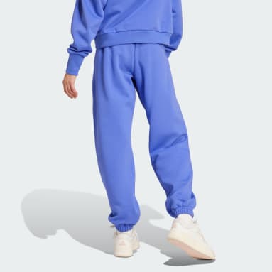 Baby blue adidas joggers womens top