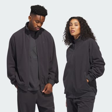 Basket Grå Basketball Brushed Trackjacket