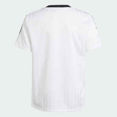 Black and white adidas shirt hotsell