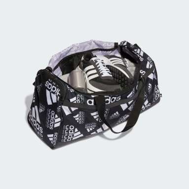 Maleta Deportiva Estampada (Mediana) Negro Training