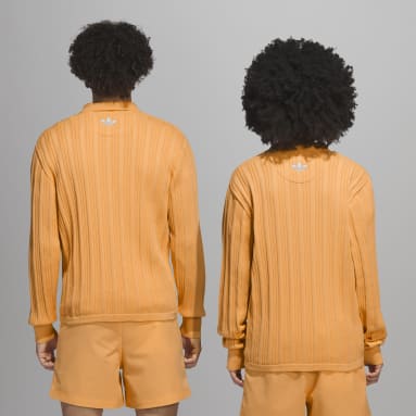 Camiseta Manga Larga Knit Pharrell Williams (Unisex) Naranja Originals