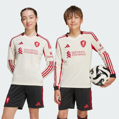Liverpool FC 25/26 Långärmad bortatröja för barn