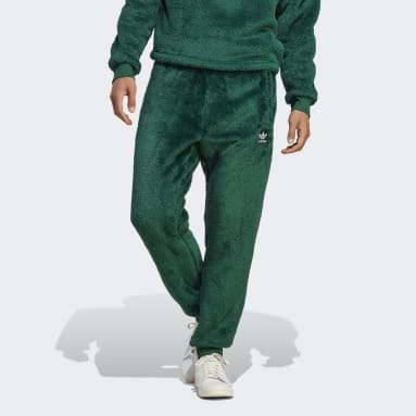 Men Originals Green Essentials+ Fluffy Fleece Sweat Pants