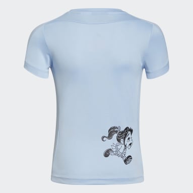 Polera Princesas Comfy Disney Azul Niña Sportswear