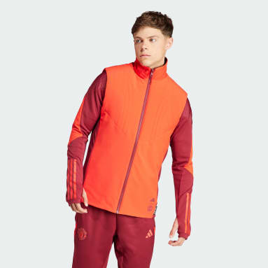 Männer Fußball Manchester United Tiro 23 Winterized Weste Rot