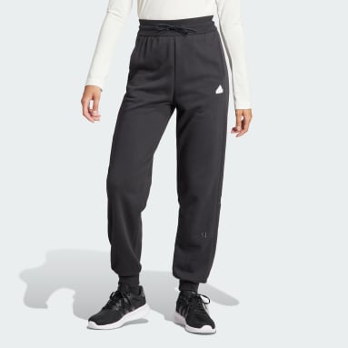 Pantaloni Embroidered French Terry Loose