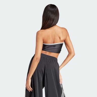 Top Deportivo Blue Version Loop Negro Mujer Originals
