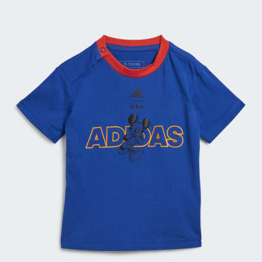 Infants Sportswear สีน้ำเงิน เสื้อยืด adidas x Disney Mickey Mouse