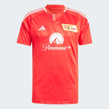 Camisola Principal 23/24 do 1. FC Union Berlin – Criança Vermelho Rapazes Futebol