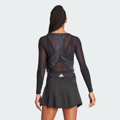 Maglia da tennis Paris Freelift Long Sleeve Grigio Donna Tennis
