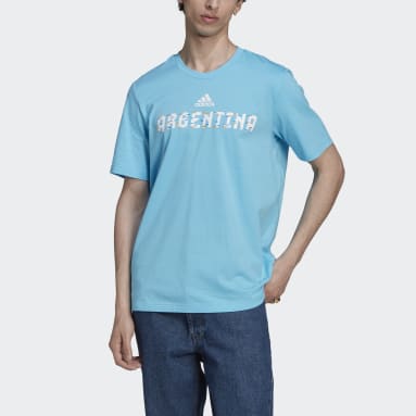 Remera Argentina Copa Mundial de la FIFA 2022™ Turquesa Hombre Fútbol