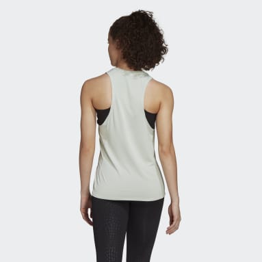 Women Training Green HEAT.RDY Training Tank Top