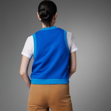 Sweat-shirt sans manches Adicolor Heritage Now Bleu Femmes Originals