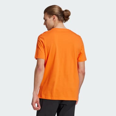 ผู้ชาย TERREX สีส้ม เสื้อยืดคลาสสิกโลโก้ Terrex
