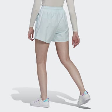 Women Lifestyle Blue Shorts