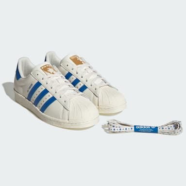 남성 originals White 슈퍼스타 80s Deux