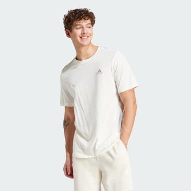T-shirt em Jersey Simples Essentials