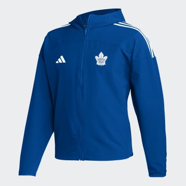 Men Hockey Blue Maple Leafs Layer Sweatshirt