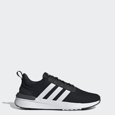 Adidas black cloudfoam men's best sale