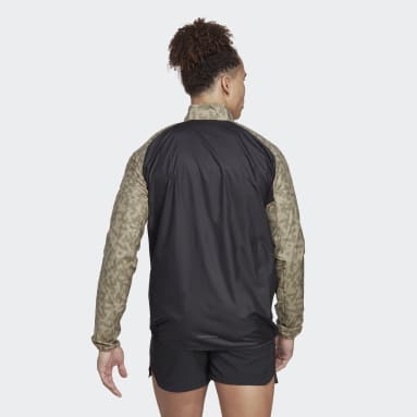 Männer TERREX TERREX Trail Running Windjacke Beige