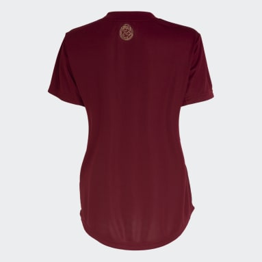 Camisa Juventus Da Mooca I Feminina Vermelho Mulher Futebol