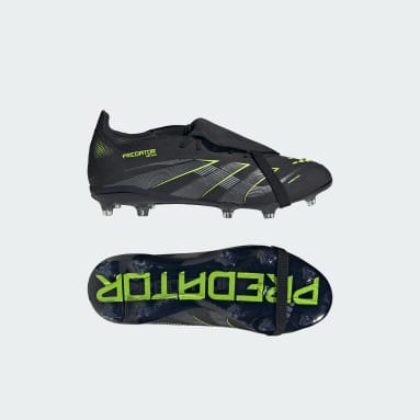 Scarpe da calcio Predator Elite con linguetta ripiegabile per terreni compatti Bambini