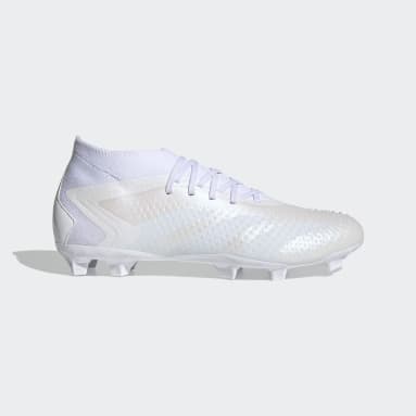 Football White Predator Accuracy.2 Firm Ground Boots
