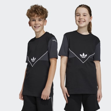 Playera Adicolor Negro Niño Originals