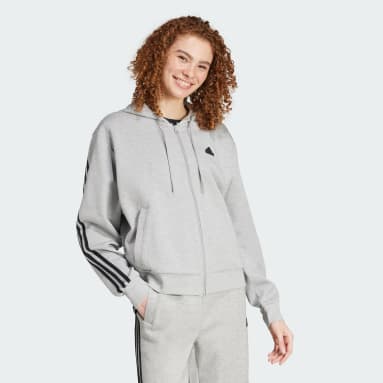 Chaqueta con capucha Future Icons 3 bandas