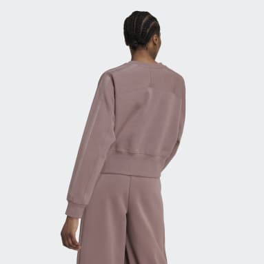 Frauen Originals Adicolor Contempo Chunky 3-Streifen Pullover Lila
