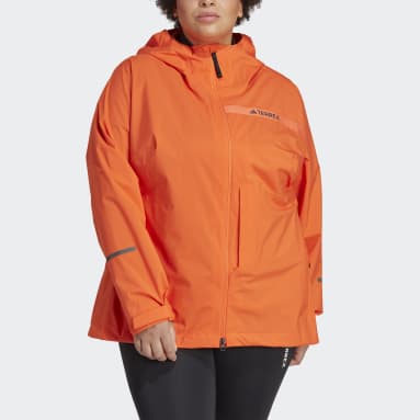 Frauen TERREX TERREX Multi RAIN.RDY 2.5-Layer Regenjacke – Große Größen Orange